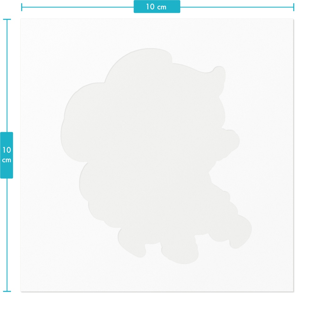 ミニ愛梨嬢ステッカーA