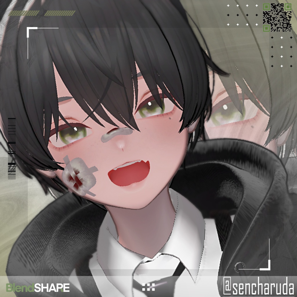 Shapekey Add-on for Kuuta // くうたに表情シェイプキー追加するやつ