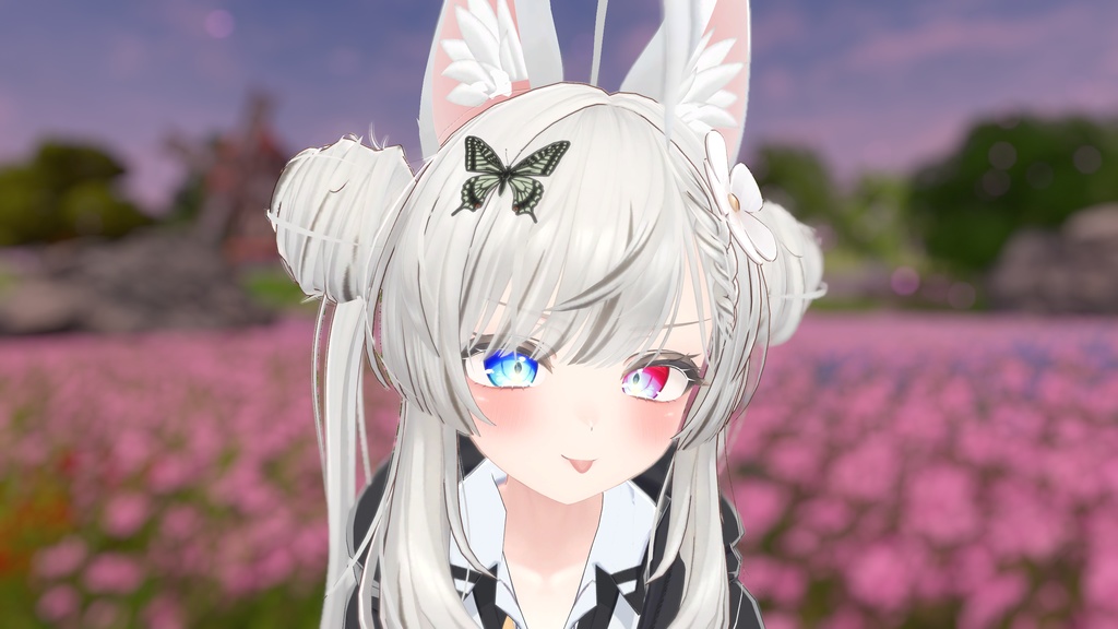 Animated Butterfly pin (Papilio xuthus)