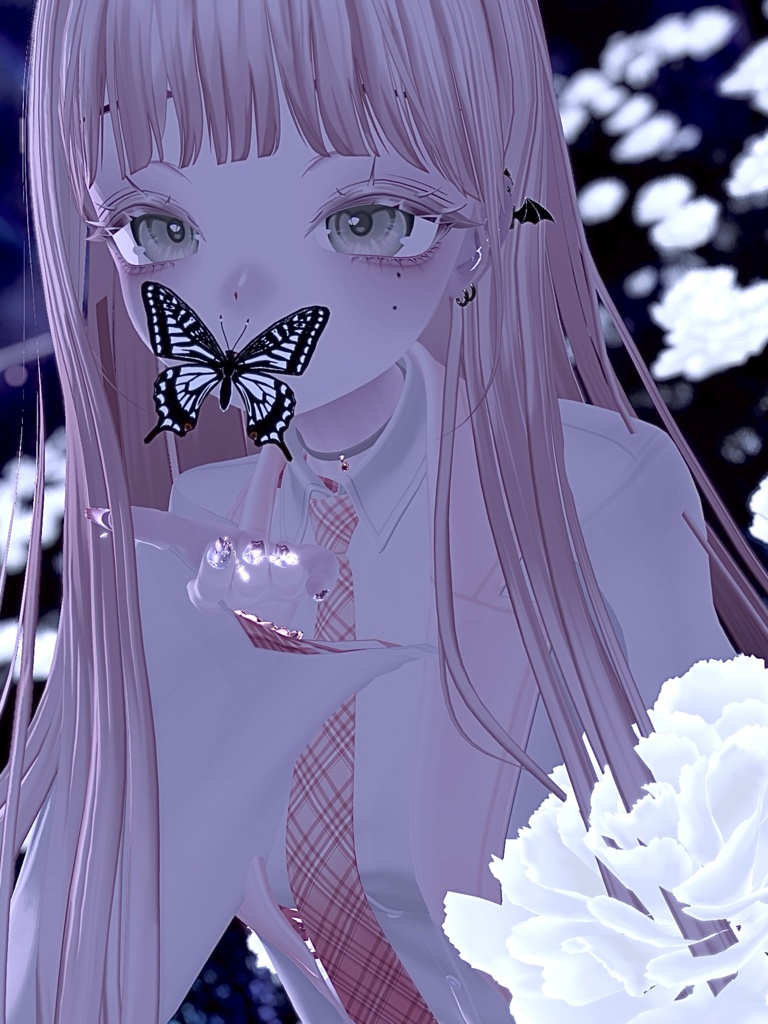 Hand butterfly (Papilio xuthus)