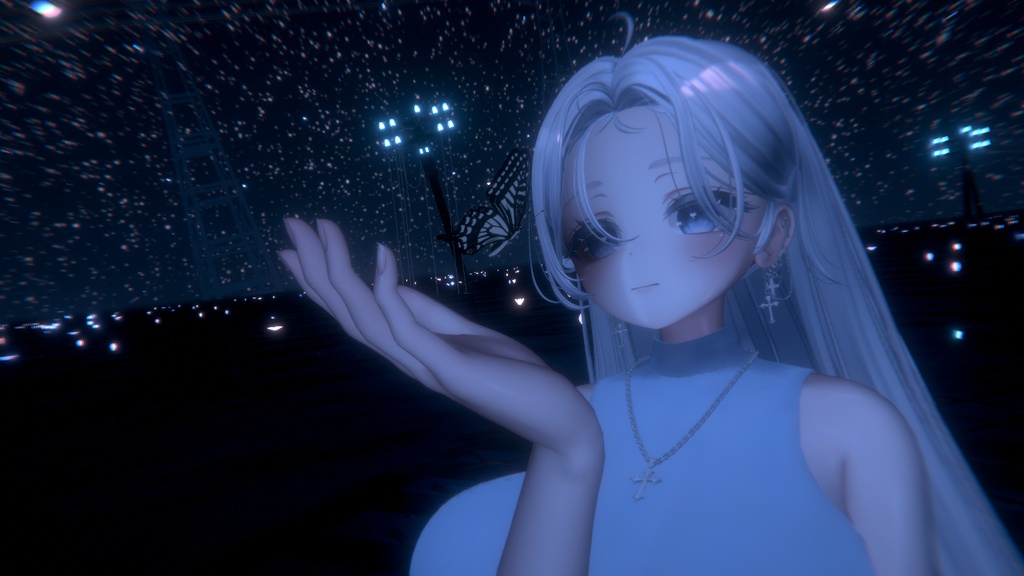 Hand butterfly (Papilio xuthus)