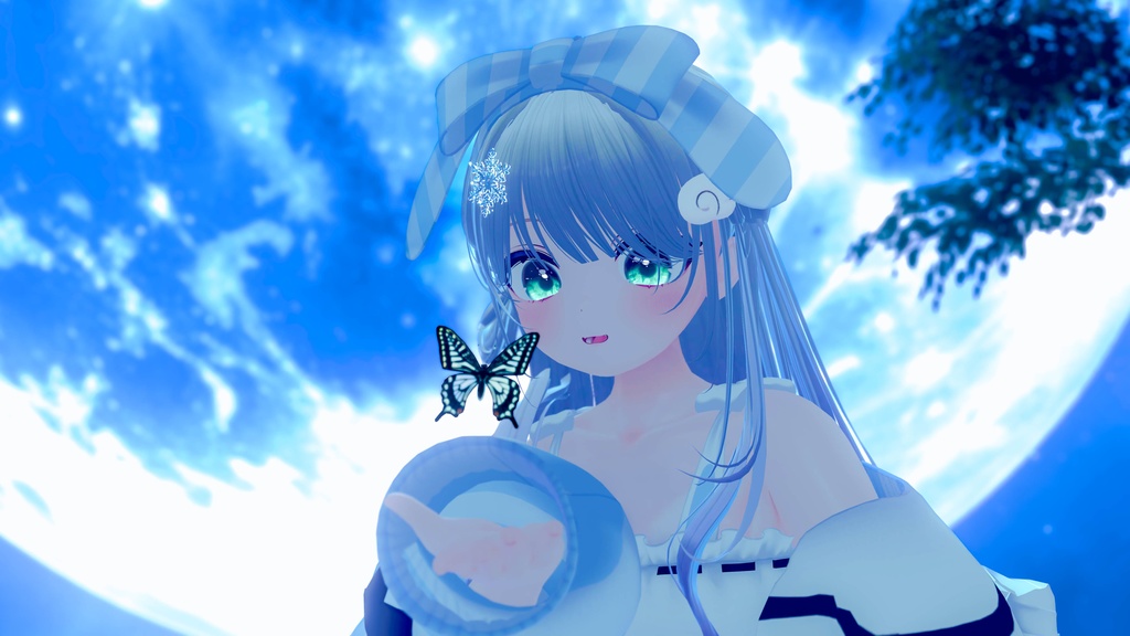 Hand butterfly (Papilio xuthus)