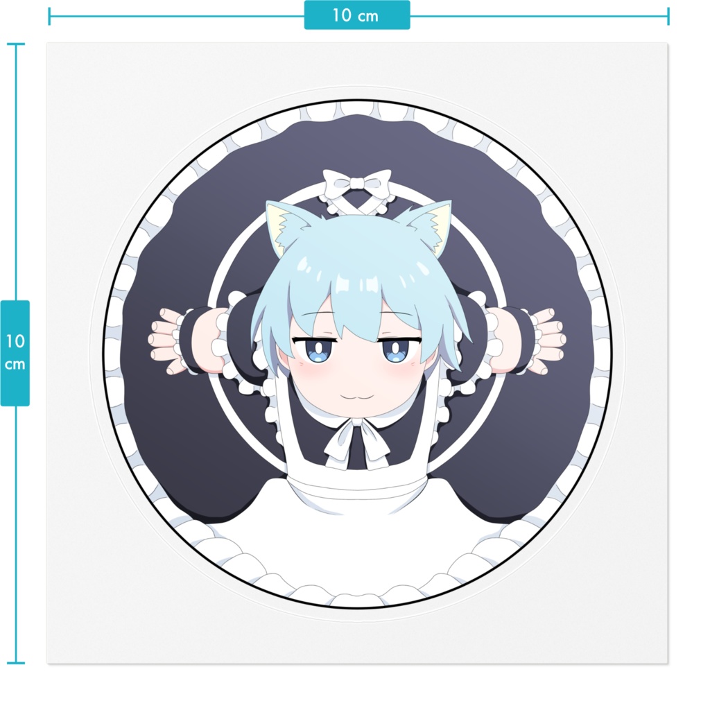 まんまる村上さんステッカー