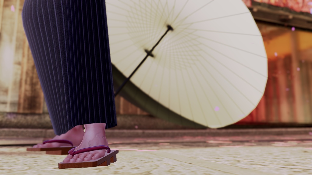 販売開始1週間セール【士堂対応】男性浴衣 風音改-kazanekai-【3D衣装】