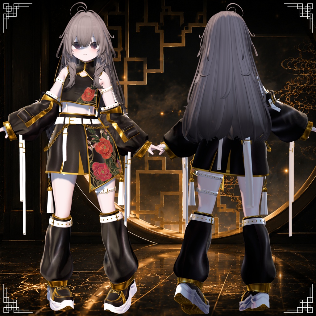 【発売記念SALE】夜煌 -Yakou-【3D衣装】