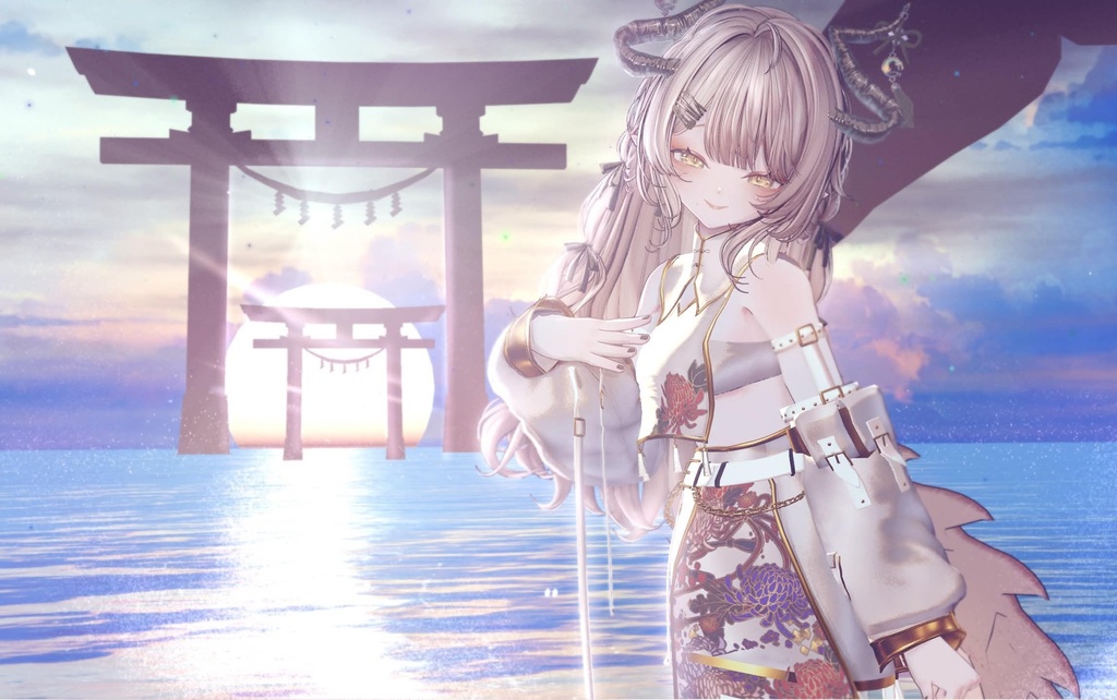 【発売記念SALE】夜煌 -Yakou-【3D衣装】