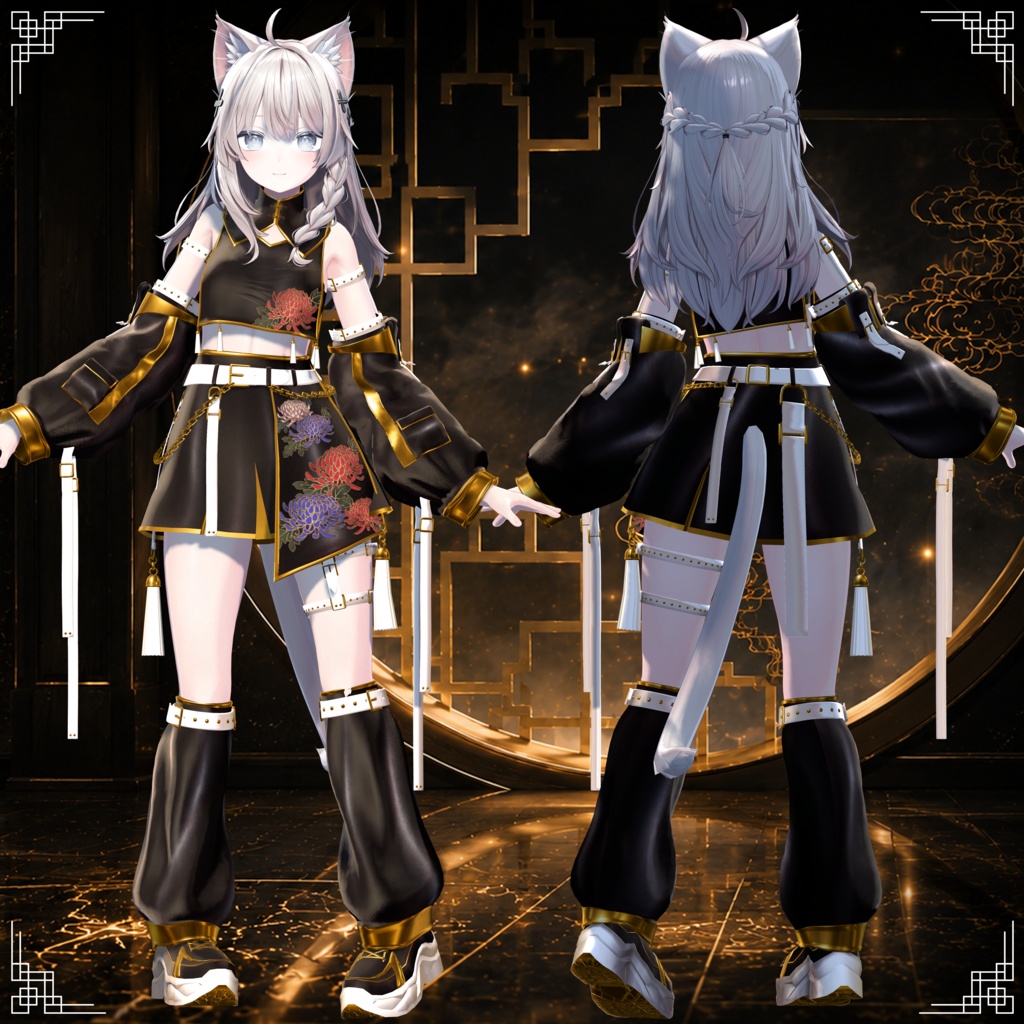 【発売記念SALE】夜煌 -Yakou-【3D衣装】
