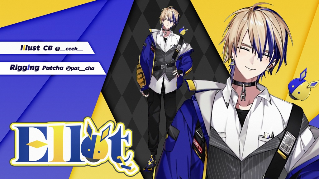 【Live2dモデル】 エロット/ ellot 【VtubeStudio】