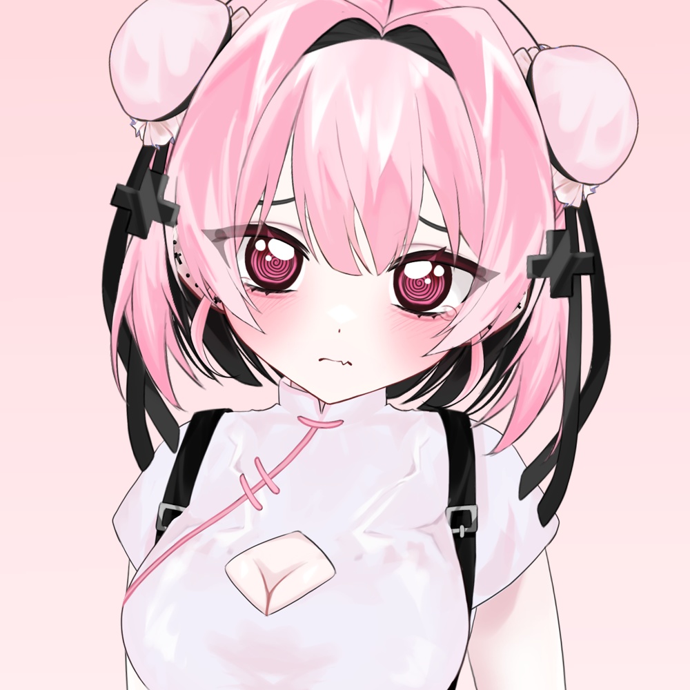 【90度 Live2Dモデル】チャイナ美少女【VTS・Vbridger対応】