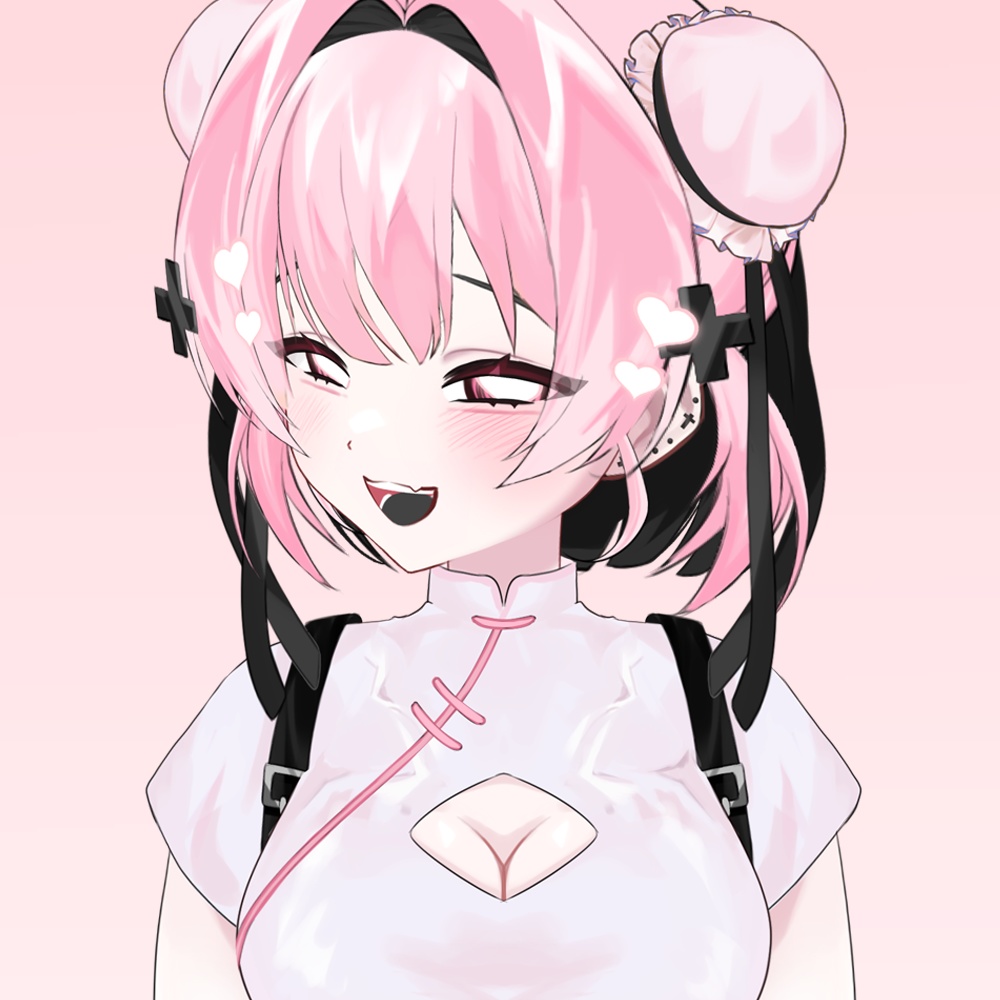 【90度 Live2Dモデル】チャイナ美少女【VTS・Vbridger対応】