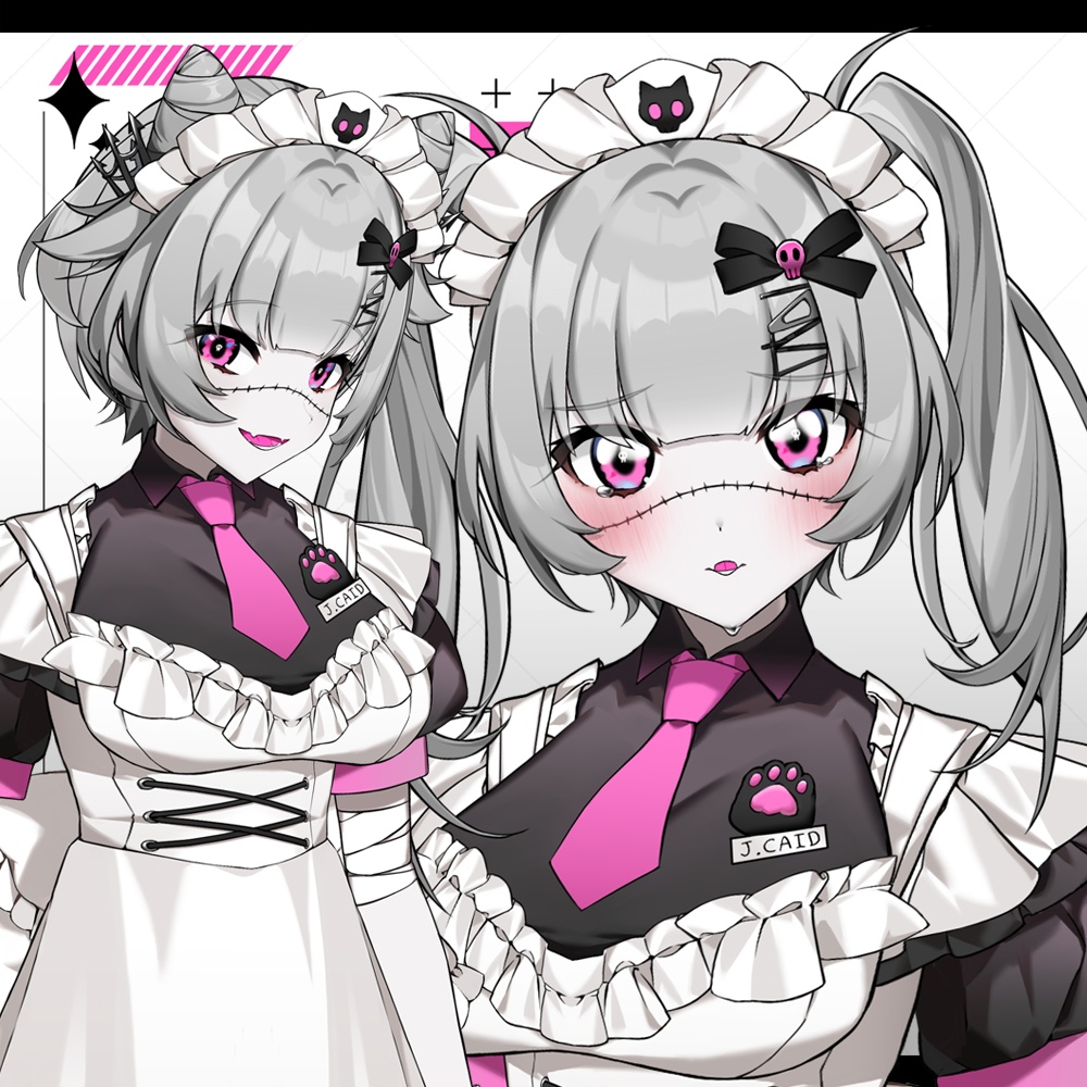 【限定1点】【90度 Live2Dモデル】Zombie Made【VTS・Vbridger対応】【VtubeStudio】
