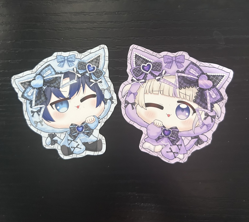 轟はじめ&火威青 ステッカーセット