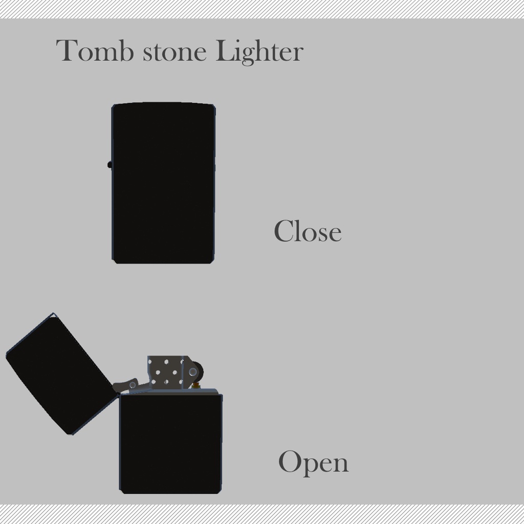 【オリジナル3Dモデル】追憶-Reminiscence-