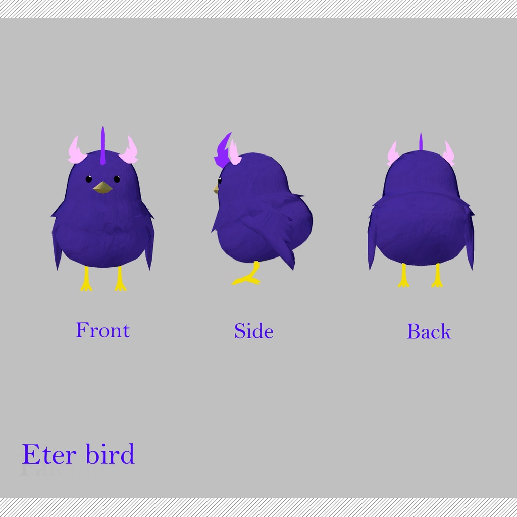 【オリジナル3Dモデル】追憶-Reminiscence-