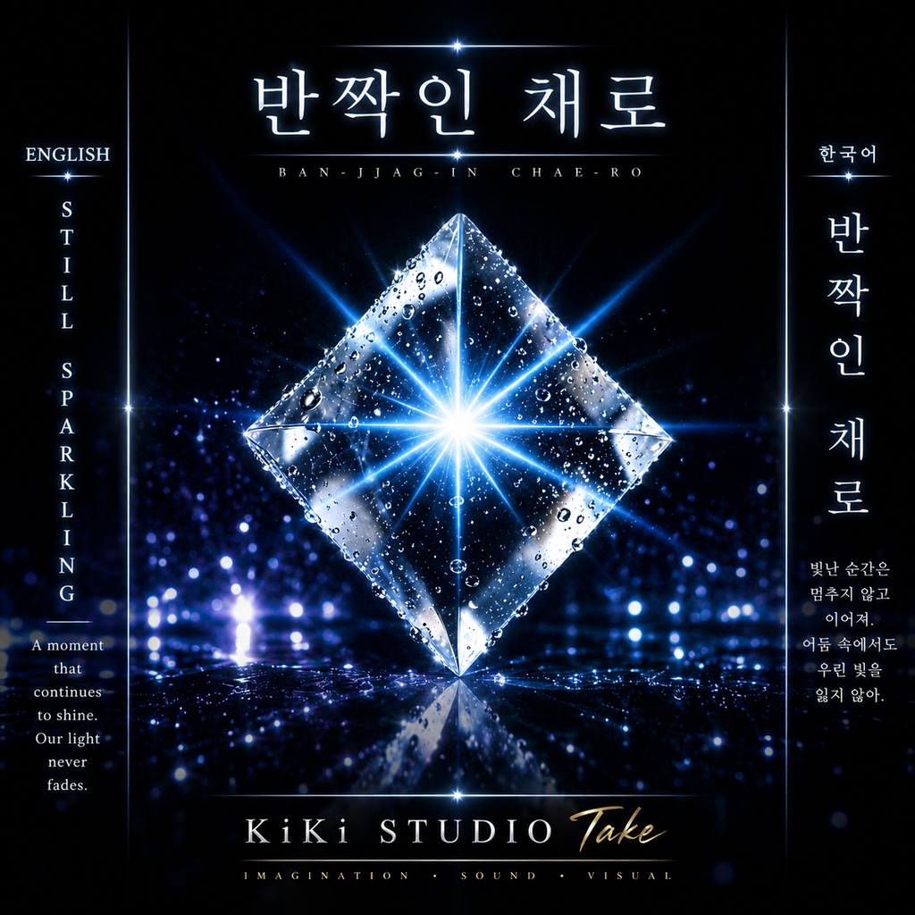 반짝인 채로
