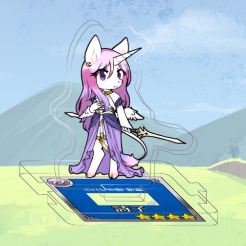つながるアクリルフィギュア　詩子