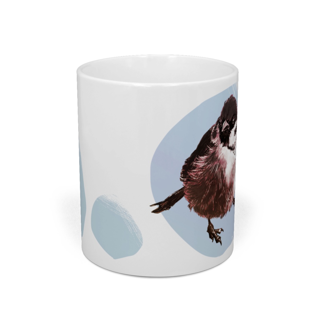 すずめマグカップ