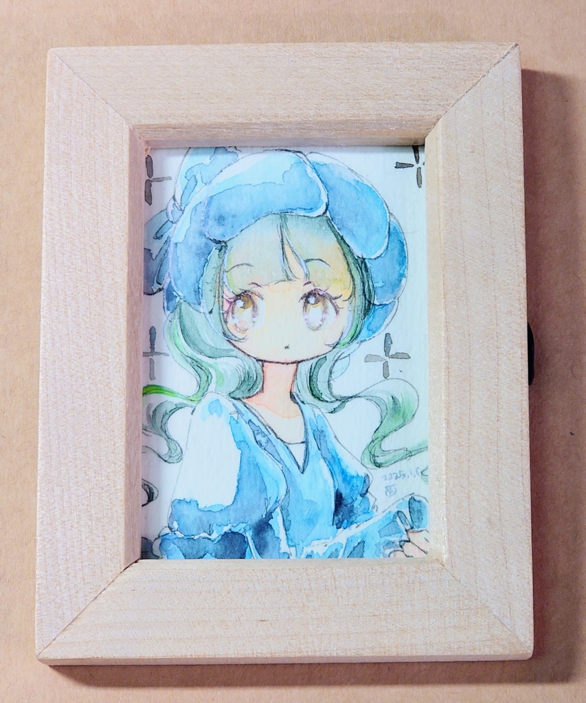 額入りミニ原画5