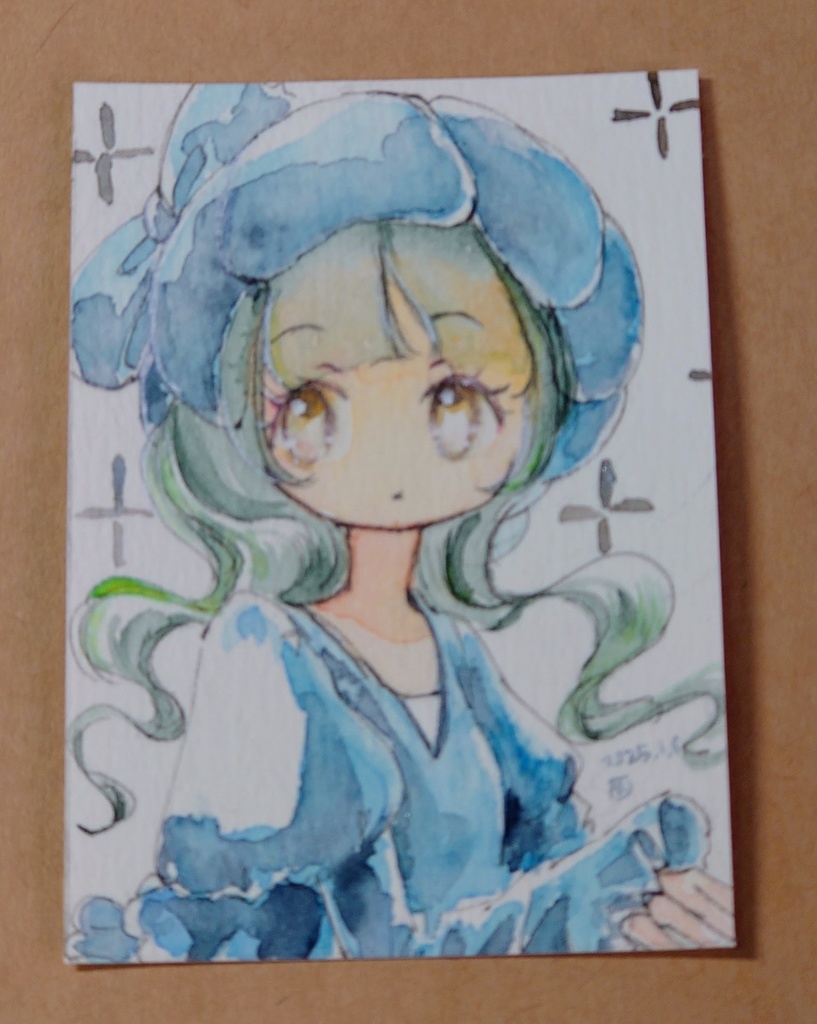 額入りミニ原画5