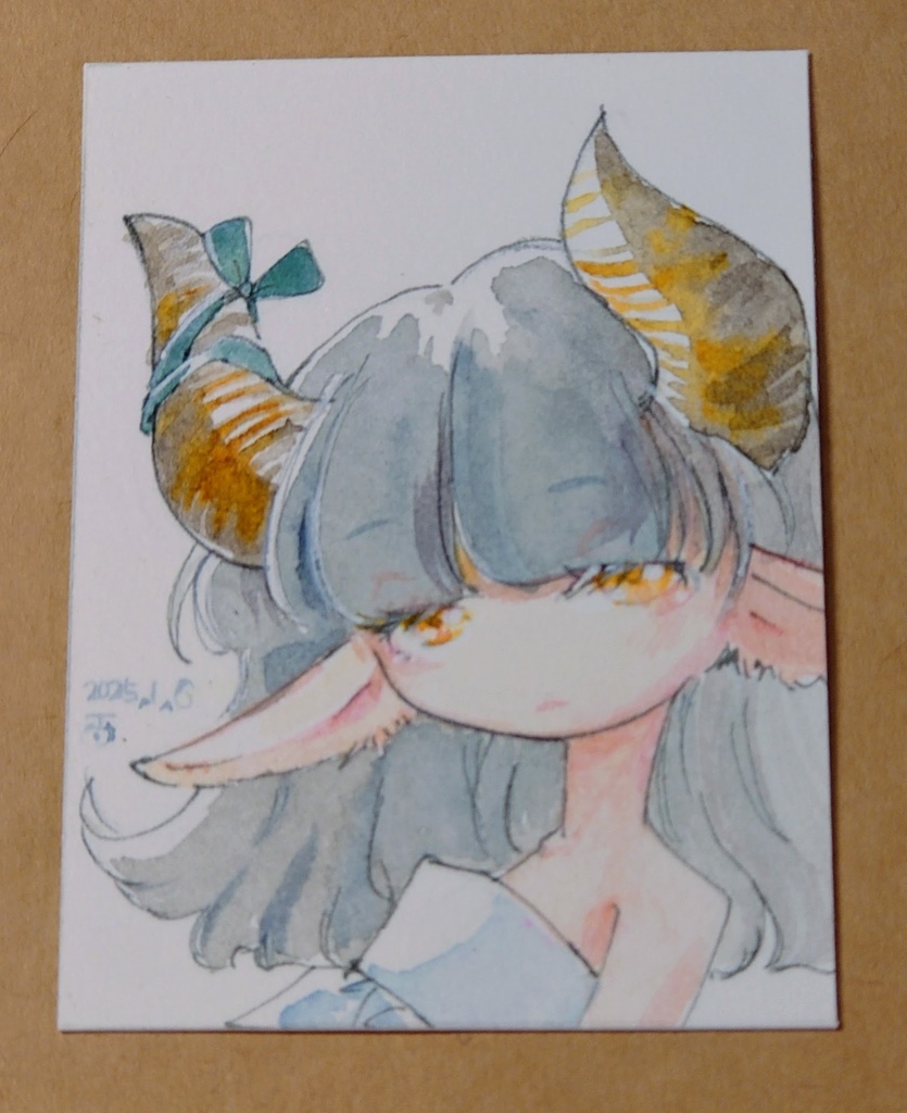 額入りミニ原画8