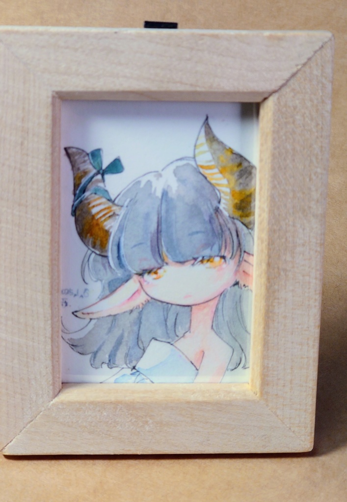 額入りミニ原画8