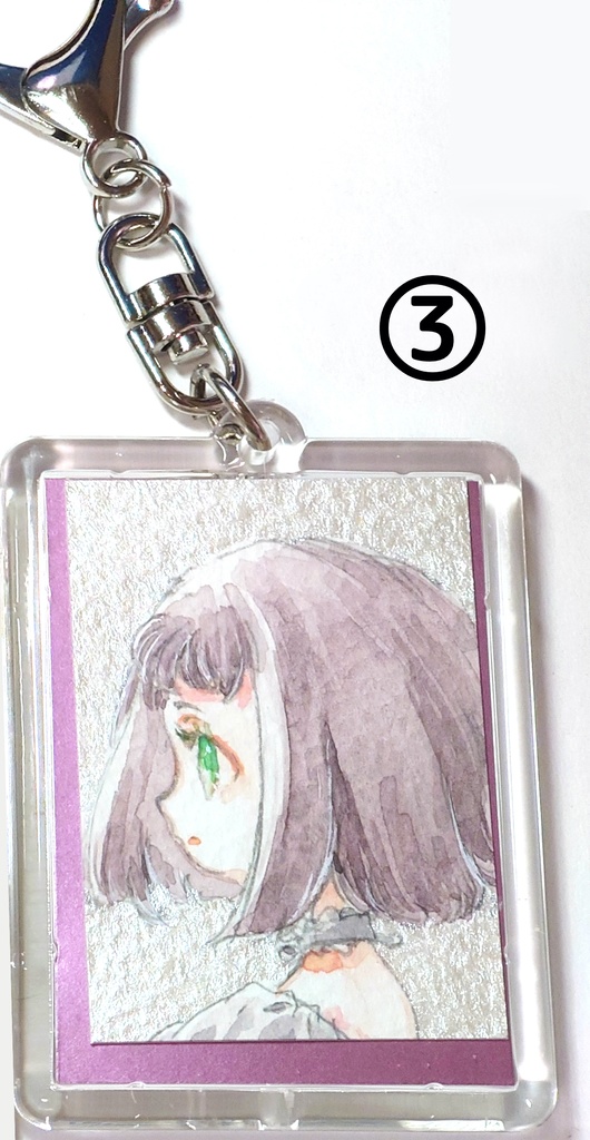 ミニ原画キーホルダー