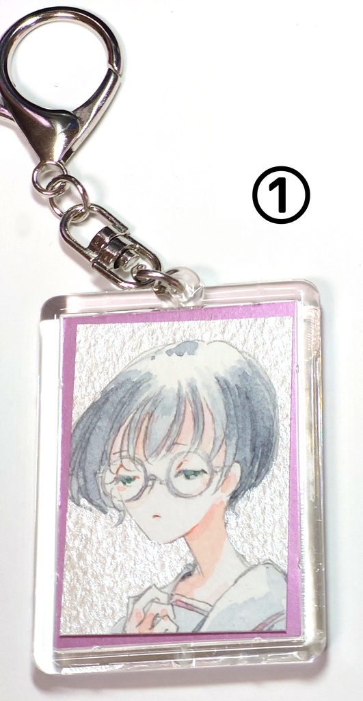 ミニ原画キーホルダー
