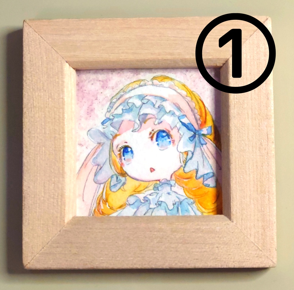 額入りミニ原画