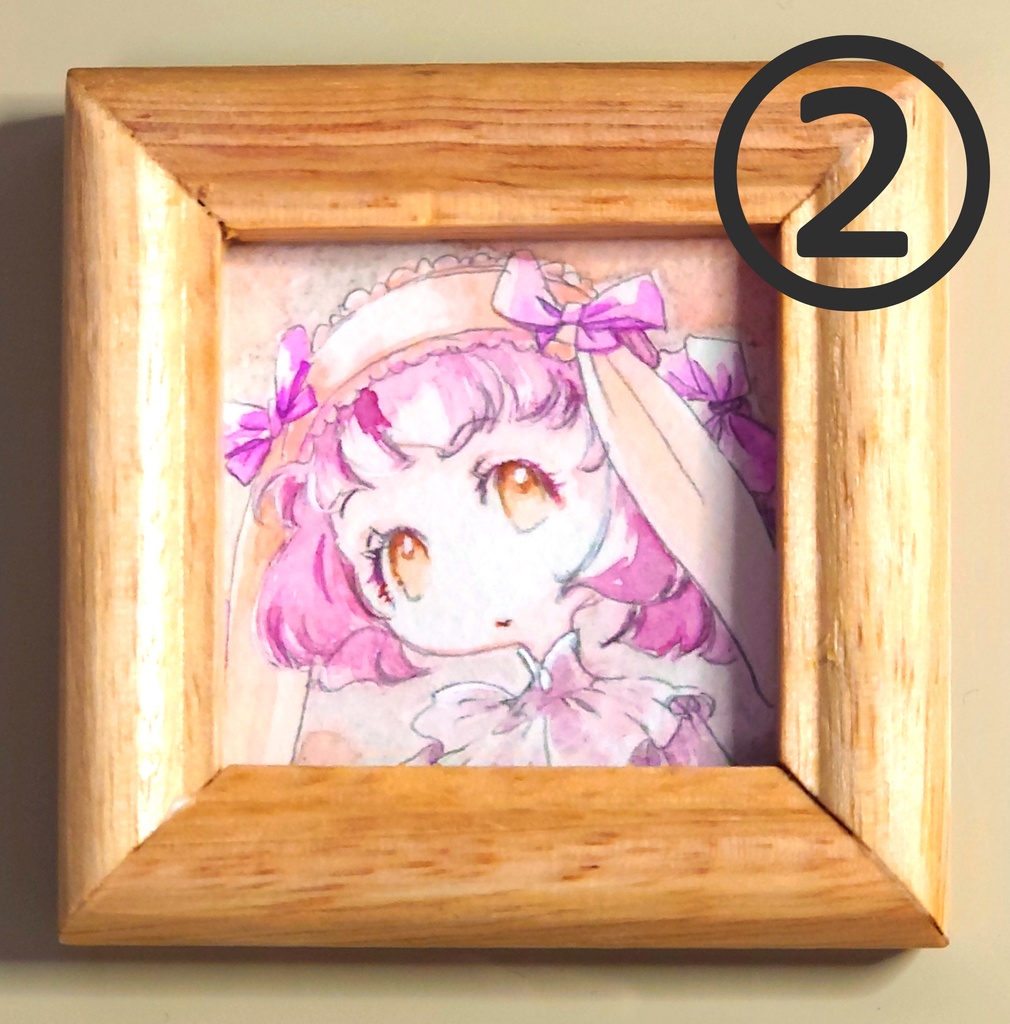 額入りミニ原画