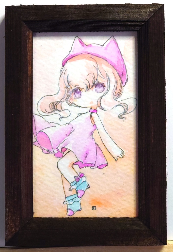 額入りミニ原画