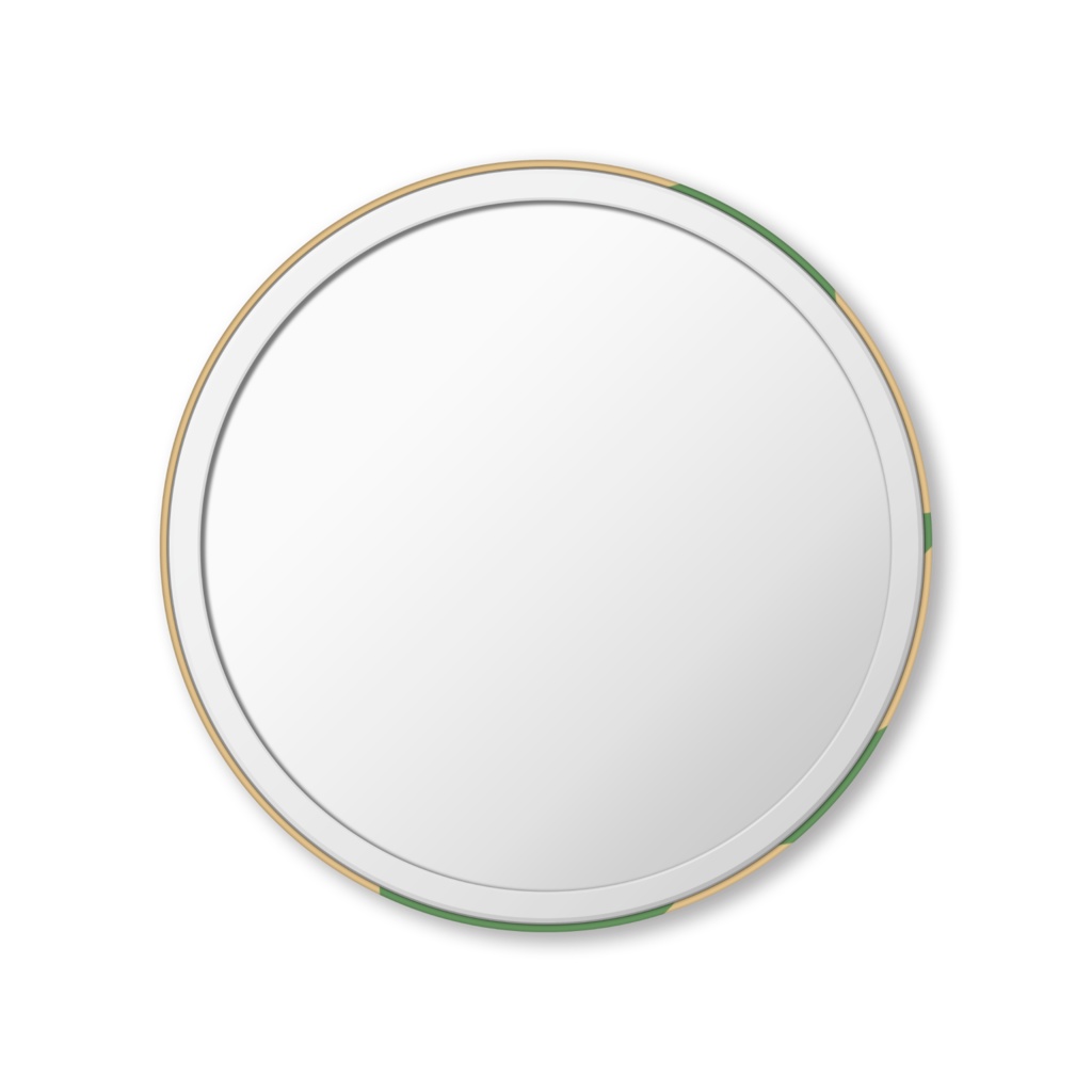 花獅子缶ミラー