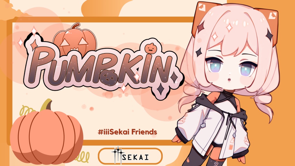 Pumpkin Chubble - 手頃なチビVtuberたち || Affordable Chibi Vtubers