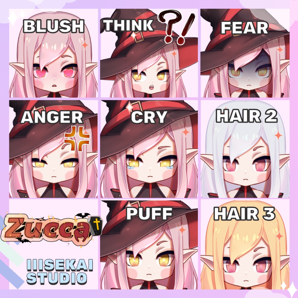 Zucca Chubble - 手頃なチビVtuberたち || Affordable Chibi Vtubers