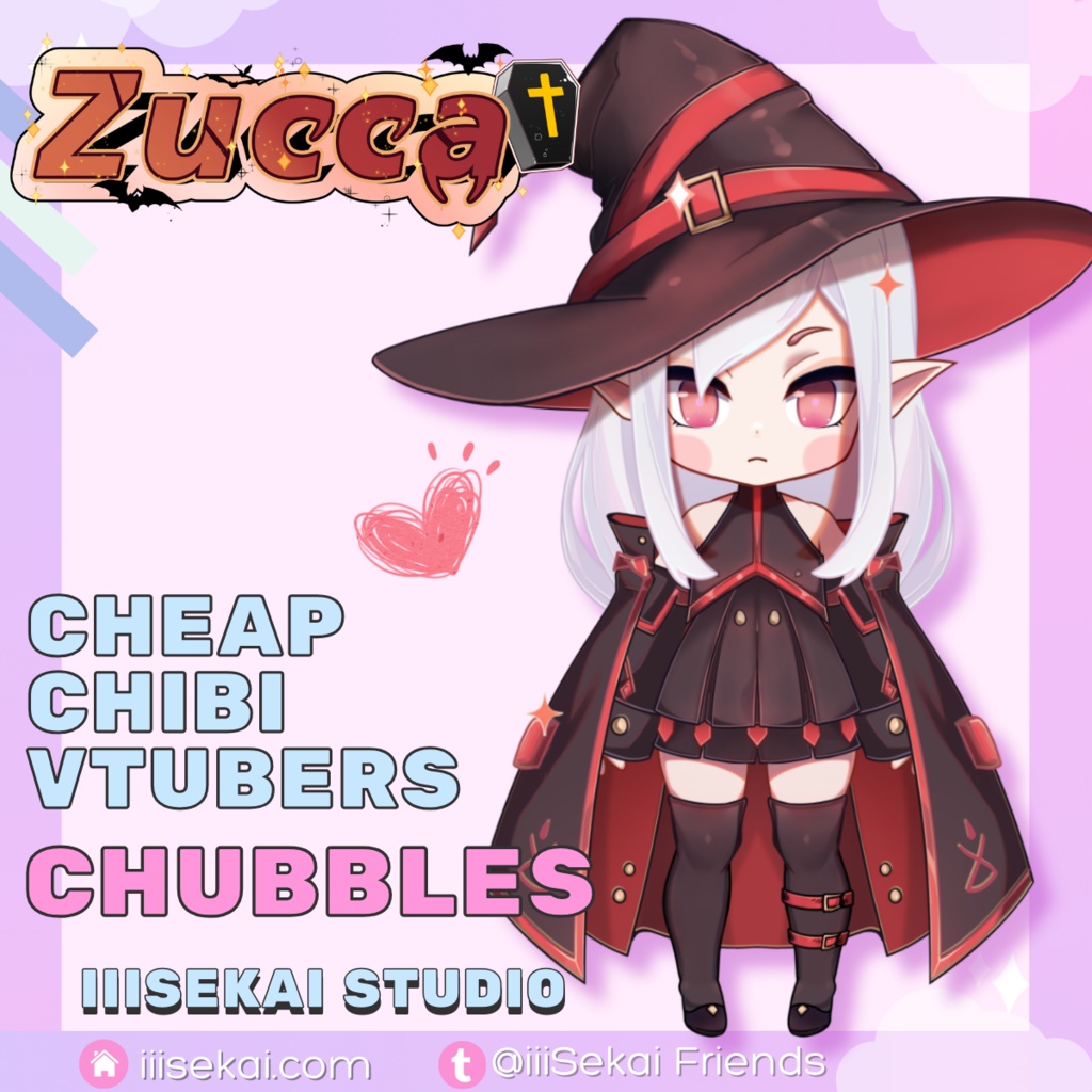 Zucca Chubble - 手頃なチビVtuberたち || Affordable Chibi Vtubers