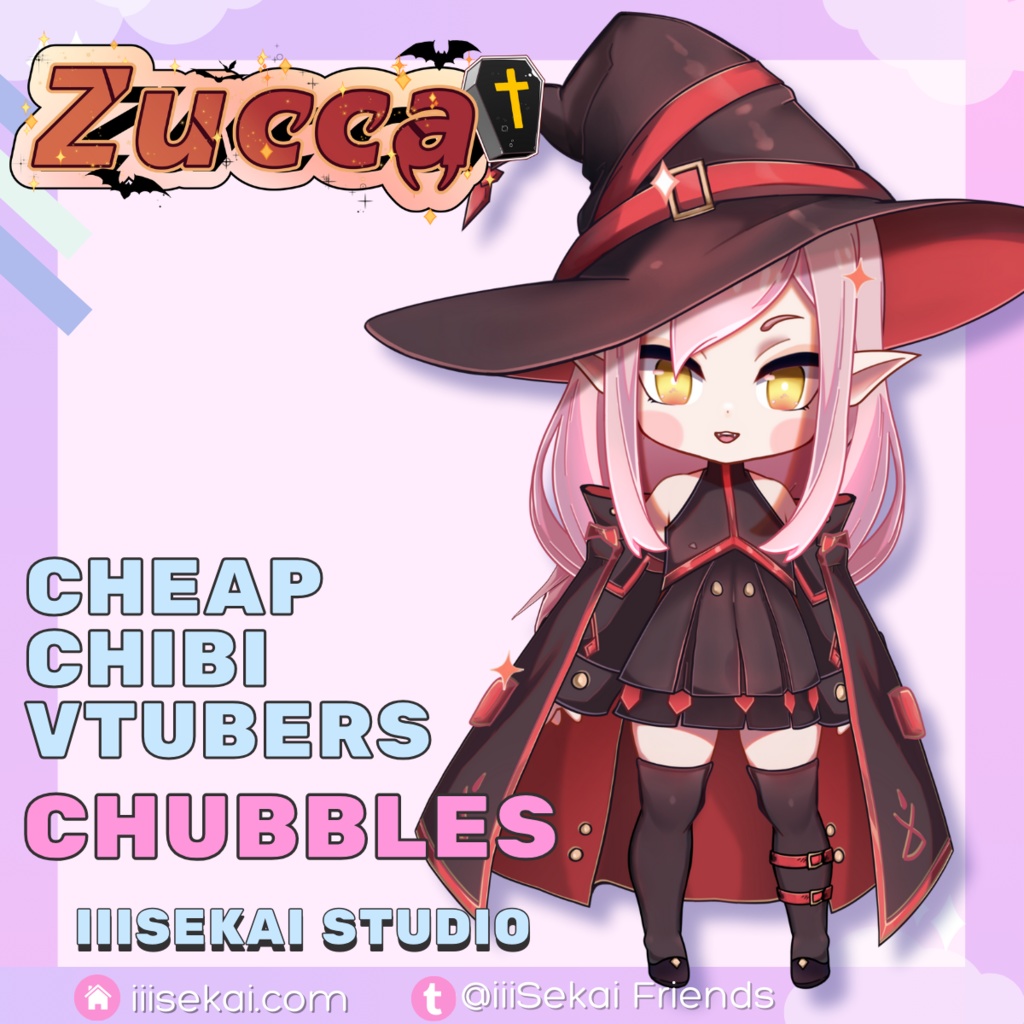 Zucca Chubble - 手頃なチビVtuberたち || Affordable Chibi Vtubers 