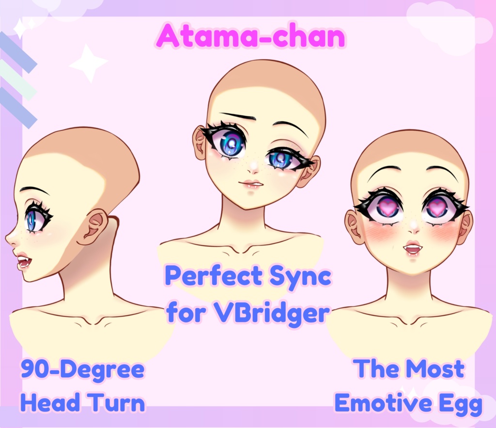 VBridger 3D ARKIT 完璧な同期口チュートリアルと 90 度の頭の回転 || VBridger 3D ARKIT Perfect Sync Mouth Tutorial & 90-Degree Head Turn