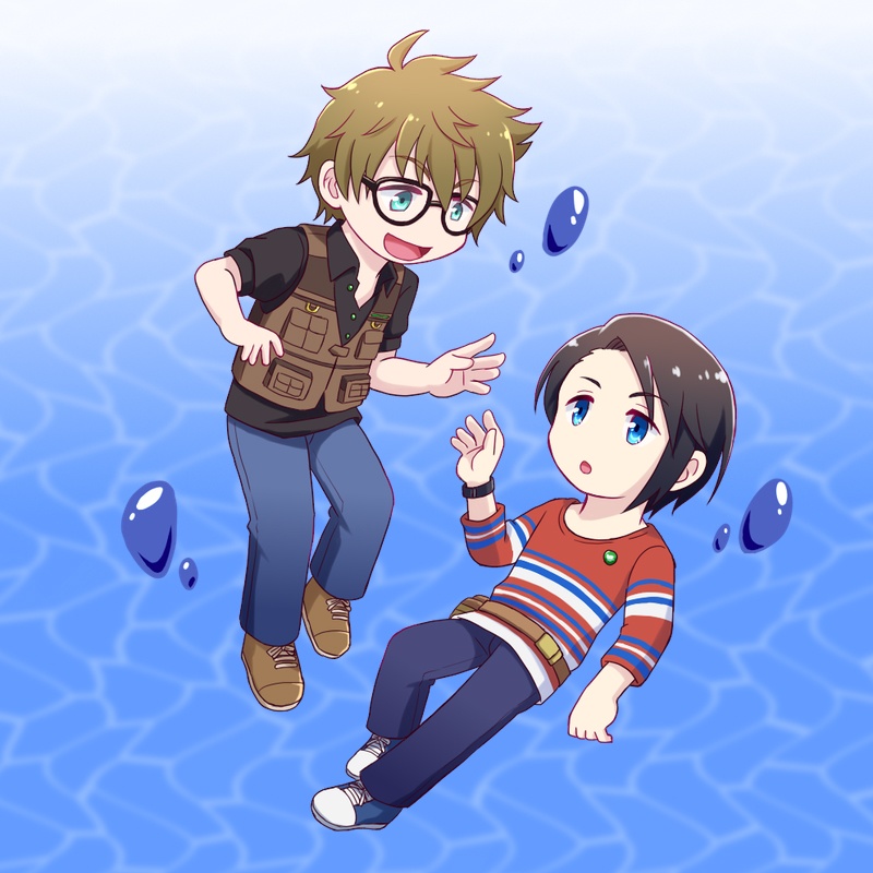 アダかつ水中アクリルスタンド