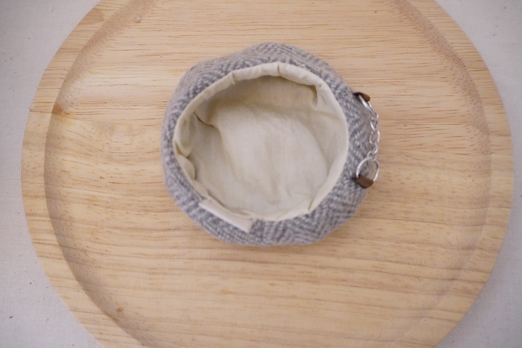 【10/25 21:30〜】ヘリンボーンベレー帽