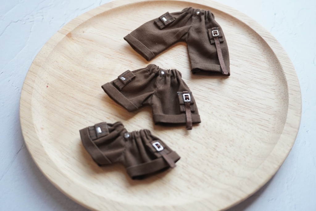 【brown】wide  pants