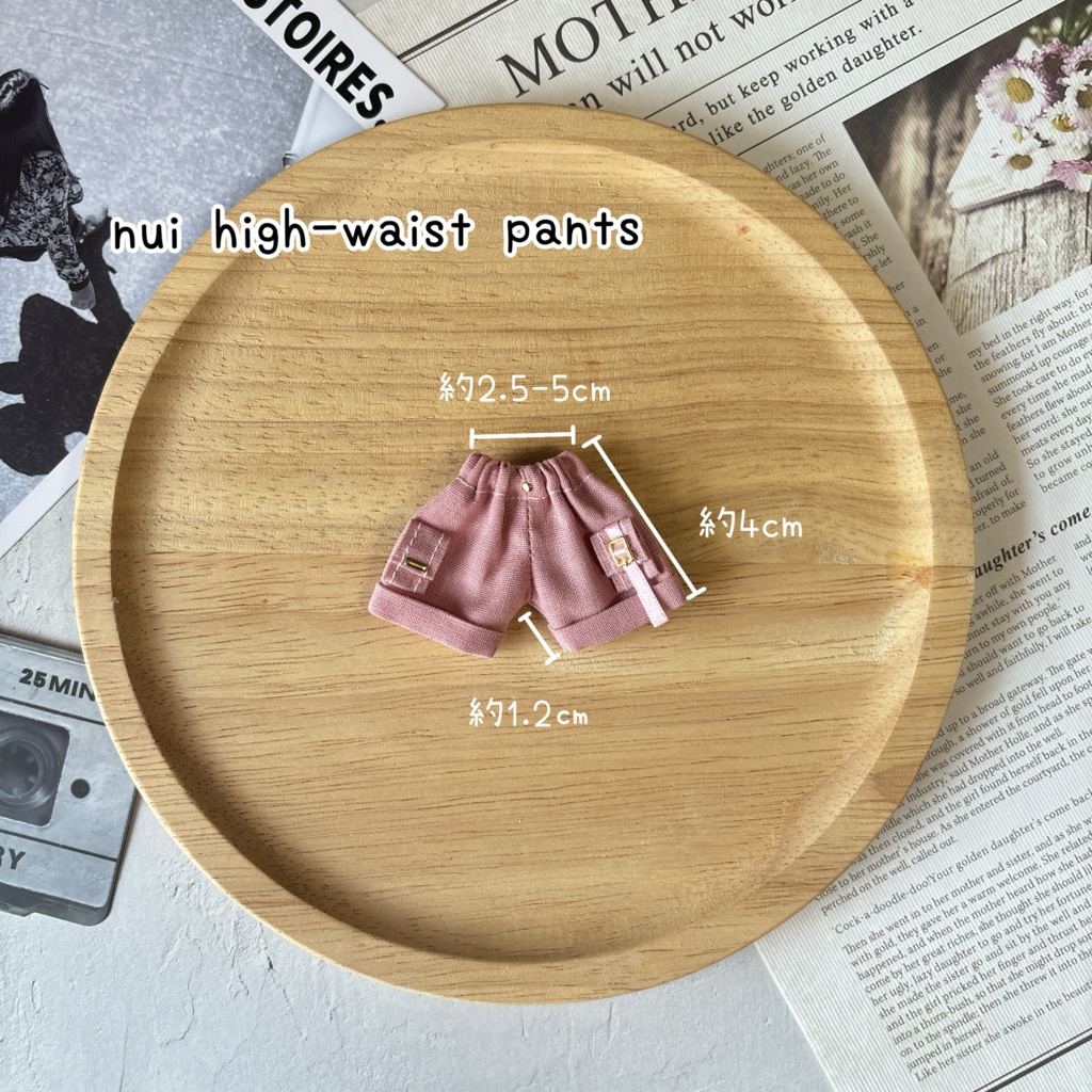 【PINK】wide pants