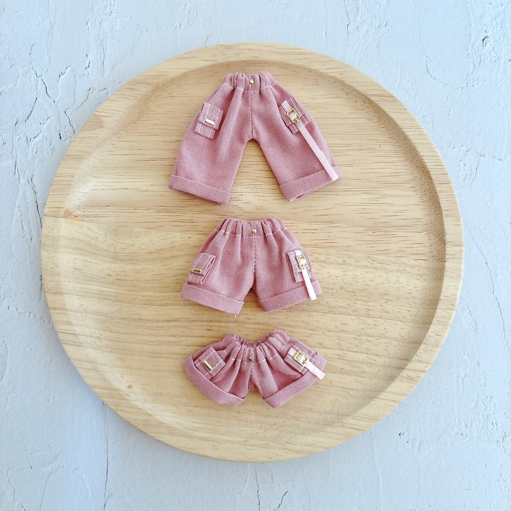 【PINK】wide pants