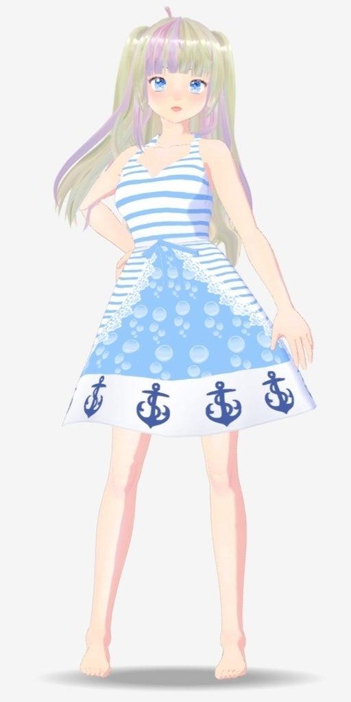 Vroid sailor dress