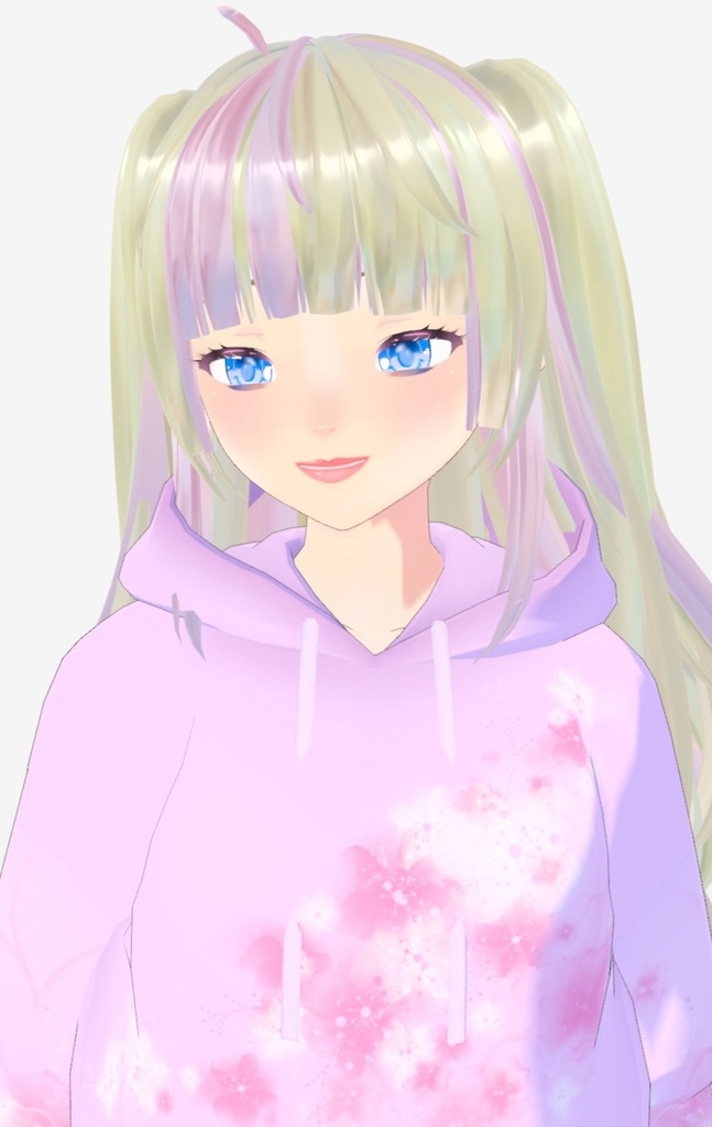 Vroid sakura hoodie
