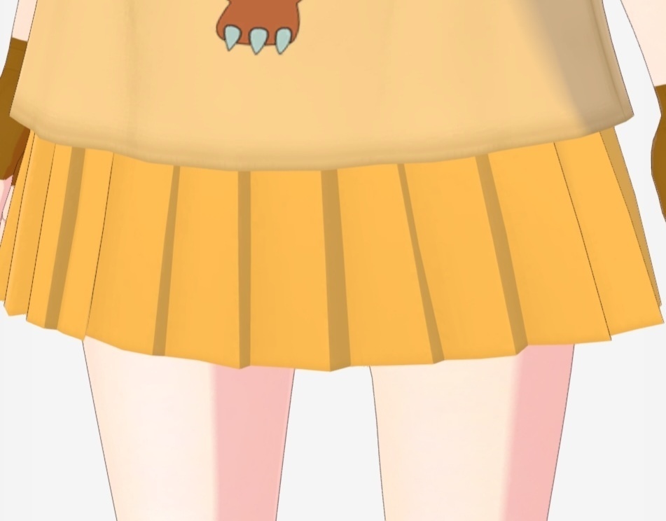 Vroid pokemon skirts