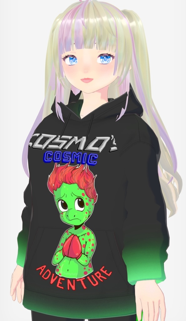 Vroid hoodie Cosmos cosmic adventures