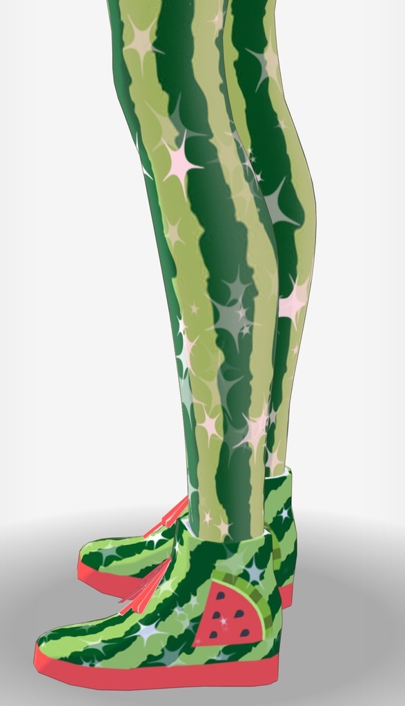 Vroid Watermelon Dress Set