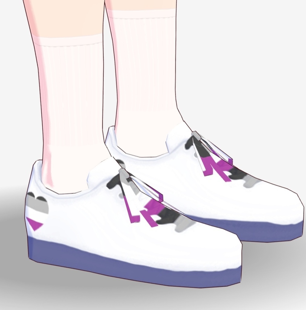 Vroid LGBTQ+ Shoes