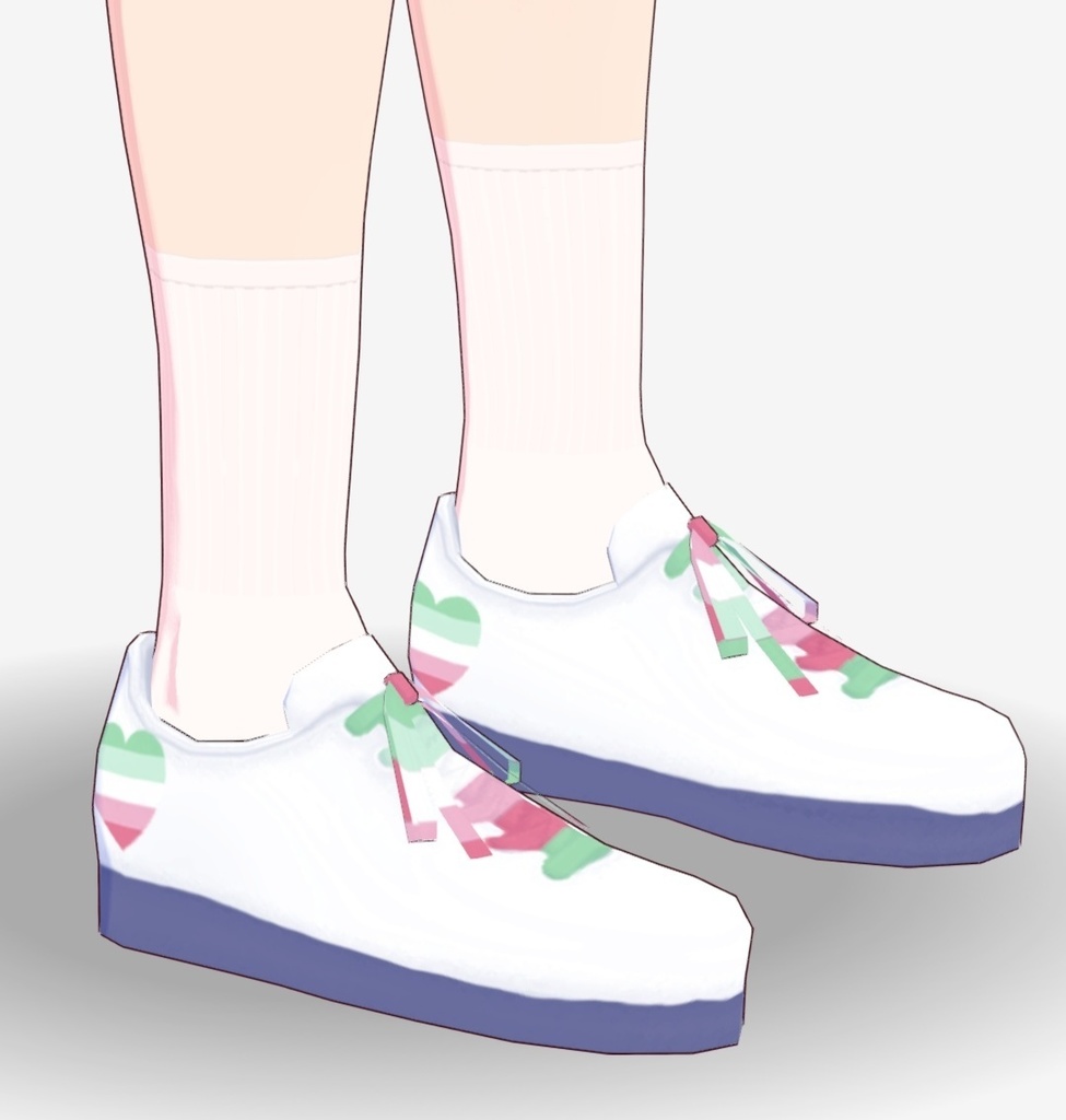 Vroid LGBTQ+ Shoes