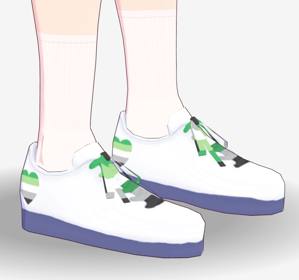 Vroid LGBTQ+ Shoes