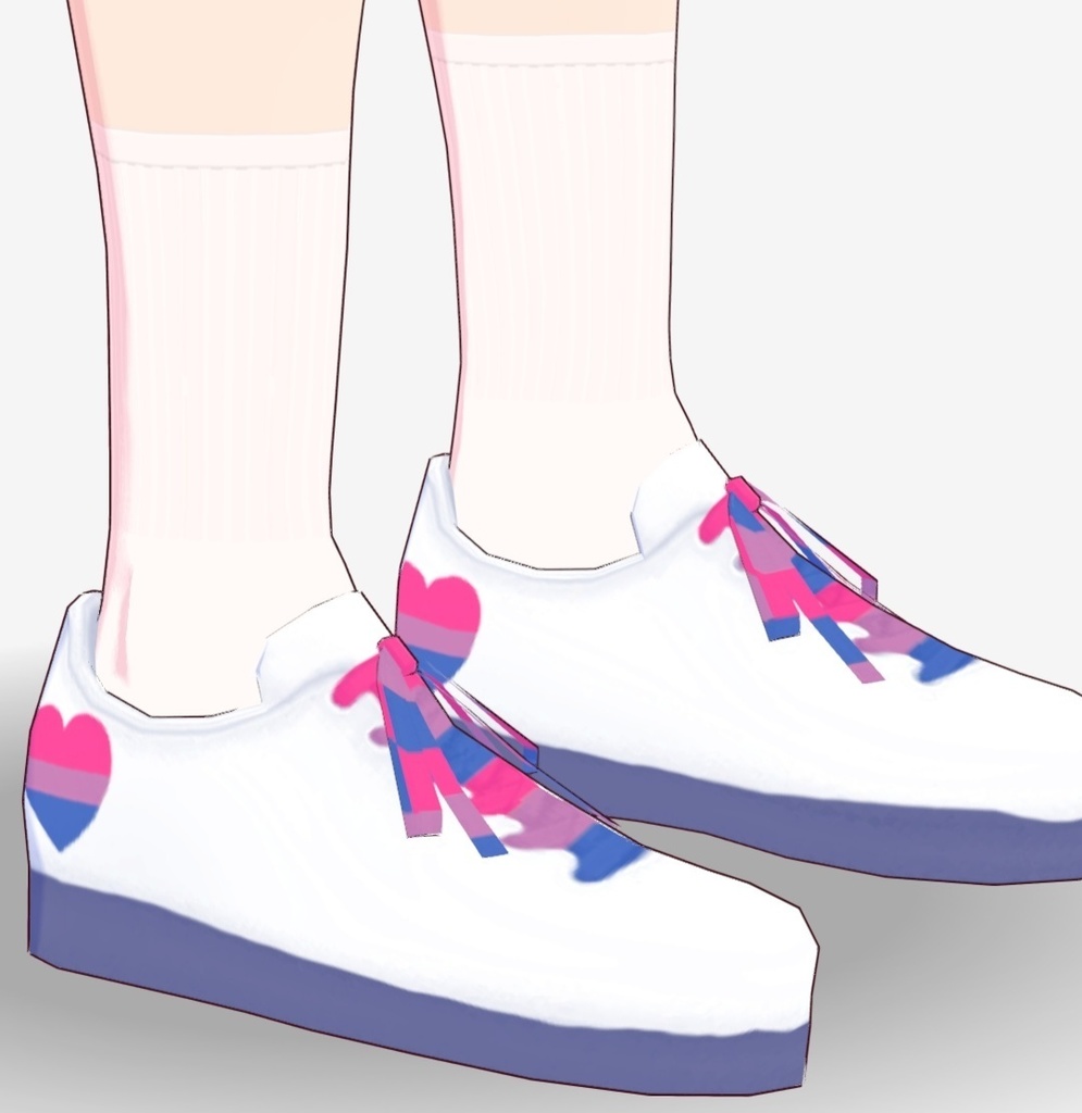 Vroid LGBTQ+ Shoes